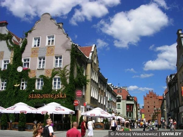 Ольштын, Польша, Baltic cycling tour