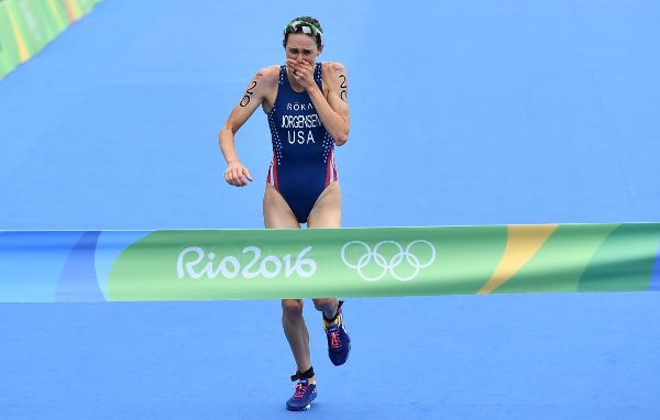 Olympic Triathlon Champion Gwen Jorgensen, marathon, running, Tokyo 2020