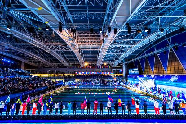 Opening Ceremony of European swimming championships, Netanya