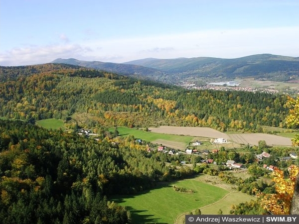 Панорама горы Poland