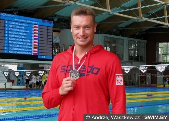Andrzej Waszkewicz - Polish swimming masters championships Olsztyn-2014