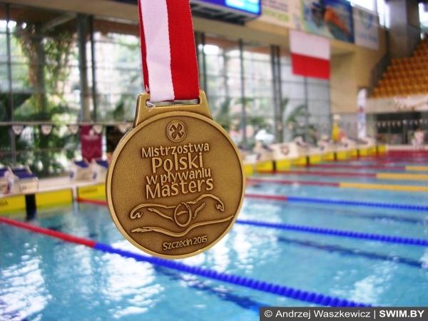 Polish swimming masters championships, Szczecin, gold medal