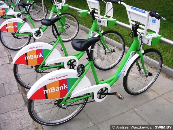 Прокат велосипедов в Польше