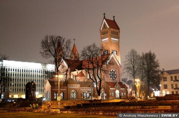 Red church, Красный костёл Минск