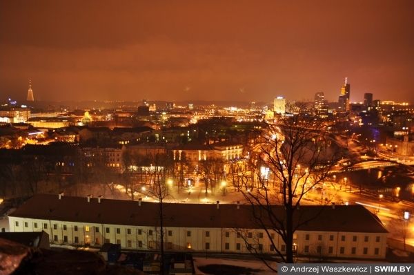 Новый год в Вильнюсе, Новый год в Литве, Рождество в Вильнюсе, Андрей Вашкевич плавание