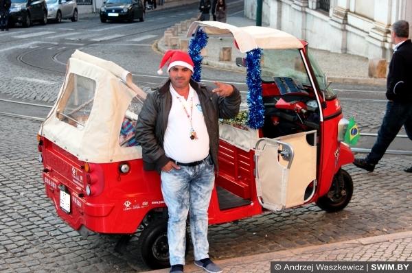 Новогоднее такси в Португалии, Санта-Клаус в Португалии