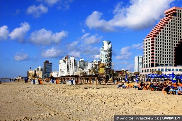 Тель–Авив, Израиль зимой, купаться, погода