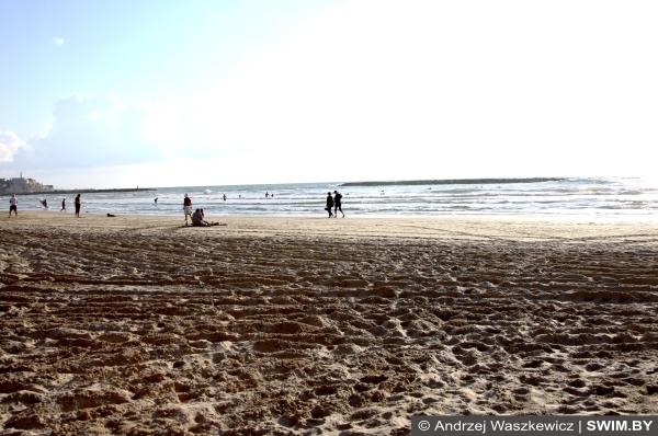 Тель–Авив, пляжи, температура воды