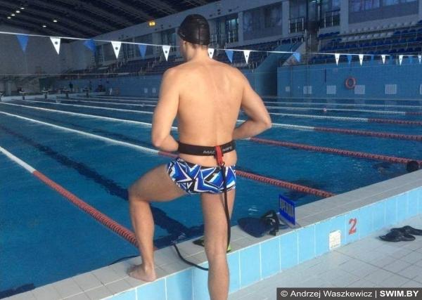 Тренажёр для бассейна, Long Safety Cord Mad Wave