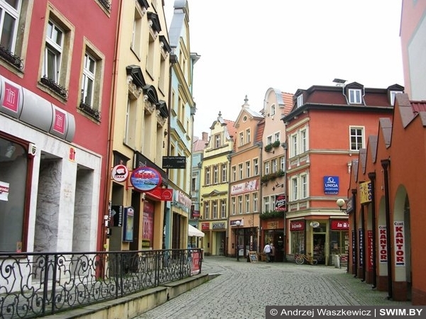 Jelenia Góra ulicy Andrzej Waszkewicz Polska Польша