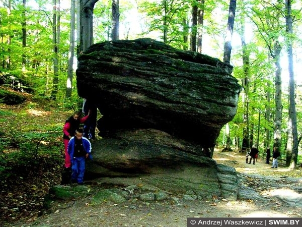 Валуны туристические маршруты Польша