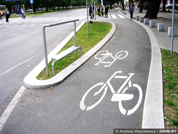 Велодорожки, Щецин, Польша