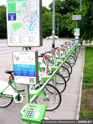 Велосипед, Щецин, Польша