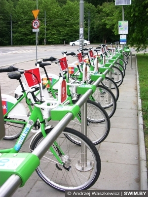 Велосипедные дорожки, Щецин, Польша