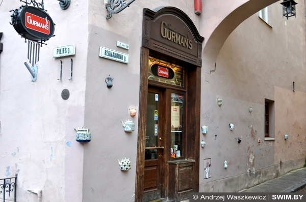 Andrzej Waszkewicz Kawiarnia Wilno kafe Vilnius