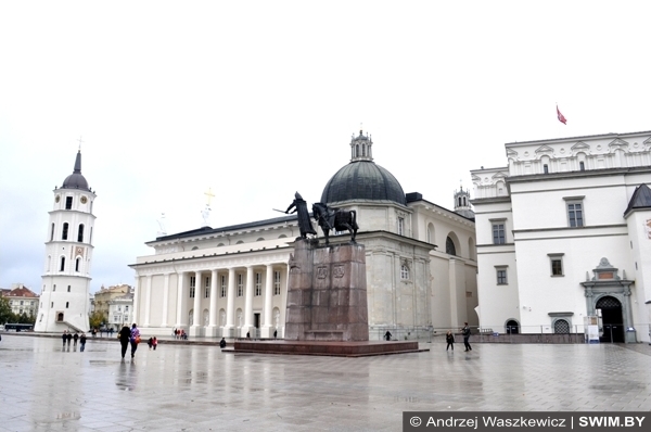 Andrzej Waszkewicz Plac Katedralny w Wilnie