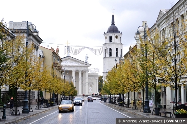 Gedimino prospektas Wilno Vilnius