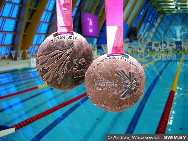 World swimming championships, Kazan, medals, foto
