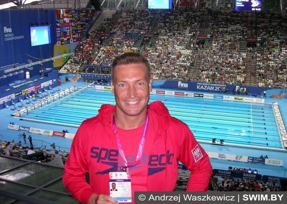 Andrzej Waszkewicz, World swimming championships, Kazan 2015