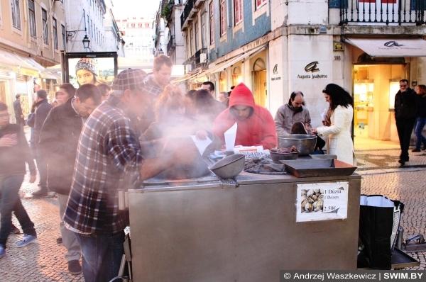 Жареные каштаны в Европе