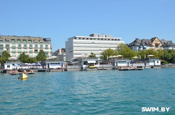 Zurich Seebad Utoquai, swimming pool